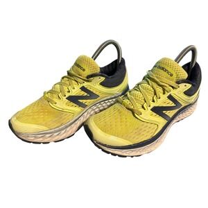 New Balance Fresh Foam 1080 Shoe Womens 5.5 Yellow Athletic Lace Up Shoe